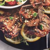 Lemon Oregano Lamb Chops